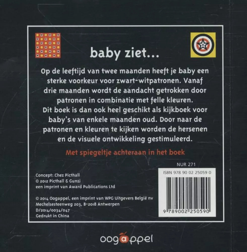 Baby ziet...