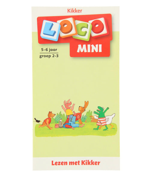 Oefenboekje Loco Mini - Lezen met Kikker