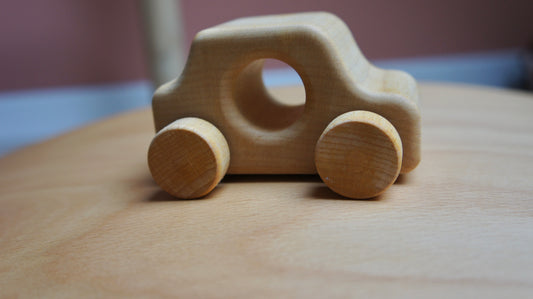 Houten speelgoed auto