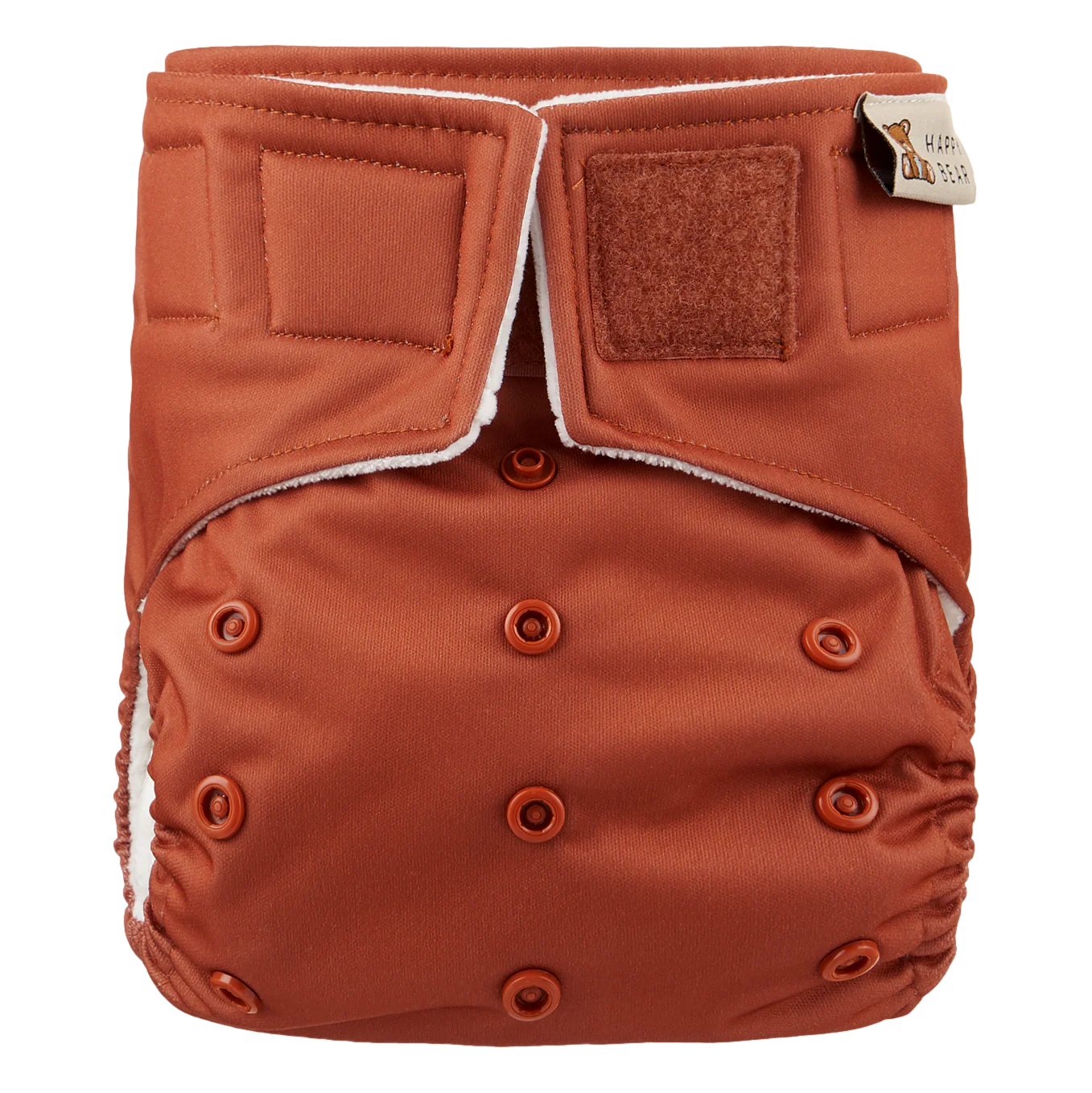 Wasbare dagluiers Effen- one size